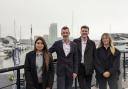 Kritika Gambhir, James Widdowson, George Miller and Lauren Smith of CBRE Southampton