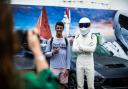 Top Gear's The Stig visited a Supercar Weekend at the National Motor Museum at Beaulieu