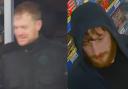 Police want to speak to the men pictured