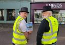 C2U Gosport director Gary Walker, left, and Gosport Tourist Information Office's Mike Critchley, who organised the event.