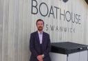 Operations manager, Louis Rogers at Boathouse Swanwick