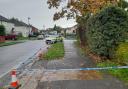 A police cordon on Sullivan Road, Sholing