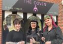 Chloe-Anne McKenne, Verity Wall,  and Colleen McCallion at the launch of The Coven