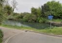 The canal on South Bank, Chichester