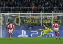 Hakan Calhanoglu netted the winner (Fabrizio Carabelli/PA)