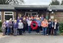 The Friday Morning Craft Club have put together a fantastic display in support of the Royal British Legion Poppy Appeal.