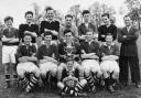 Totton Youth Club football team in 1954/55