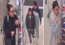 Police are looking to speak to these four individuals in relation to the Waitrose incident.