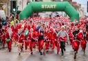 This year's Oakhaven Santa Dash will be held in Lymington on December 8