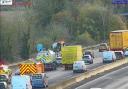 One lane closed on M27 as crash causes delays