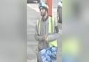 Police have issued CCTV images of a man they want to speak to in connection with the reported shoplifting.