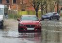 Flooding in Chandler's Ford earlier this year