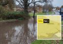 Flooding in Hinkler Road, Southampton