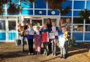 ‘We want to make a difference’: School pupils donate pyjamas and toys to hospital