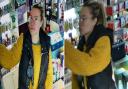 Police have issued this image of a woman they want to speak to in connection with a face cream shoplifting incident.