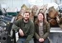 Ed Wallrock and Alice Shaw of Lymington Firewood