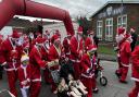 The ninth annual Totton Santa Run commenced at 9.30am on Saturday December 8.