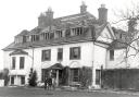 The demolition gang moves in on Hamble House, orginally the home of the 18th century boat-builder Captain Janvrin, in November, 1960.