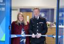 PCC Donna Jones and Chief Constable Scott Chilton opening Totton Police Station