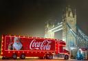 The Coca-Cola truck in London