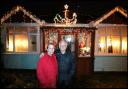 Christmas lights at the Totton home of Yvonne and Alan Hopkins