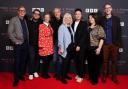 Steffan Rhodri, James Corden, Joanna Page, Larry Lamb, Alison Steadman, Mathew Horne, Ruth Jones and Robert Wilfort attend a BBC launch event for Gavin and Stacey: The Finale (Ian West/PA)