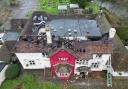 Toby Carvery in Bishopstoke was destroyed by a fire on Sunday