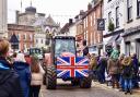 Hundreds of tractors lined the country roads for the Romsey Young Farmers Run on Sunday.