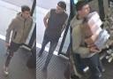 Police have released these CCTV images after £200 worth of meat was stolen from M&S Foodhall in Eastleigh on December 2