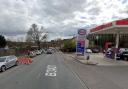 The stop and search was conducted in Andover Road, Winchester