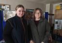 Debbie Hill (right) and her daughter Charlotte Harvey