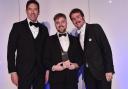 Steve Mole, Managing Partner at CPC Project Services; Harry Bateman, Business Development Graduate at Alstom and; Gareth Dennis, Engineer, Writer and Lecturer at the Young Rail Professionals Awards 2025.