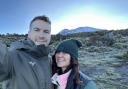 Mark and Chloe Angel on Mount Kilimanjaro