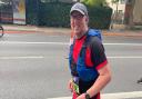 Gus McKechnie running the Southampton half marathon