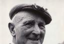 Jack Pearce of Pennington, Hampshire Horse Ploughing champion, 1966
