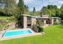 This five-bedroom house listed by Caldwells with a swimming pool and two lakes is on the market for over £4 million.