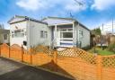The two-bedroom park home 