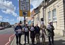 Portswood residents, Chris Swann, John Nightingale, Liz O'Connor, Crispin Jameson and Caroline Bowyer all signed the petition