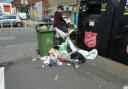 Rubbish dumped in Marlborough Road car park
