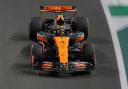 Lando Norris led the way in Saudi Arabian Grand Prix practice (Altaf Qadri/AP)