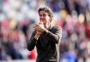 Thomas Frank’s Brentford are still in the hunt for Europe after beating Brighton (Adam Davy/PA)