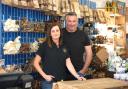 Aimee and Wayne at Shedfield Country Stores