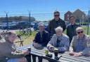 Barchester’s The Fernes care home staff and residents Gentleman’s Trip to Solent Airfield to watch The Spitfire and other aircrafts.