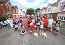 A street party in Canada Road, Southampton, for the Queen's Platinum Jubilee