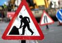 Roadworks sign
