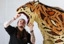 Marwell Zoo unveils world-first ‘Extinction’ trail with giant toy brick creatures