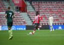 Southampton's under-21s were knocked out of the Premier League Cup by Brentford.