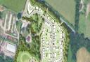 Plans to build 93 homes beside the A36 at Calmore have been submitted