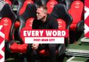 Every word Southampton's Simon Rusk said after their 0-0 draw with Man City.