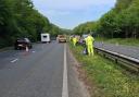 More than 200 bags of rubbish collected from dual carriageways